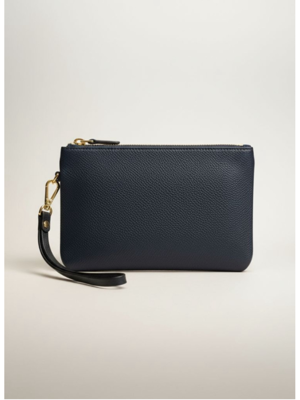 Coach Navy Blue Leather Wristlet One Size - Picture 4 of 16